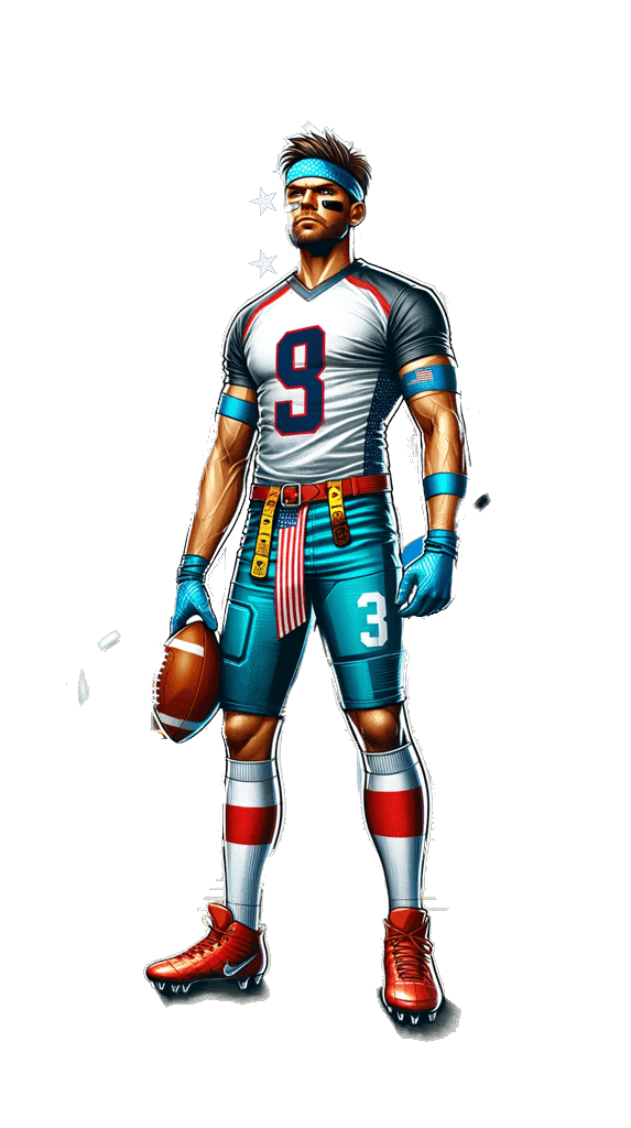 Flag Football Athlete